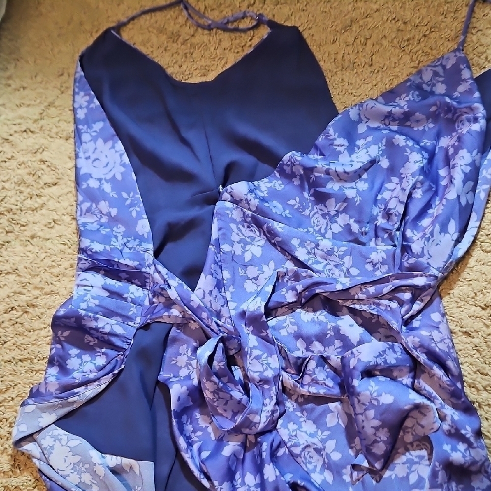 Anthropologie En Elly Floral Ruffled Wrap Dress - Picture 8 of 10
